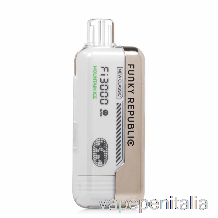 Penna Vape Funky Republic Fi3000 Ghiaccio Di Montagna Usa E Getta